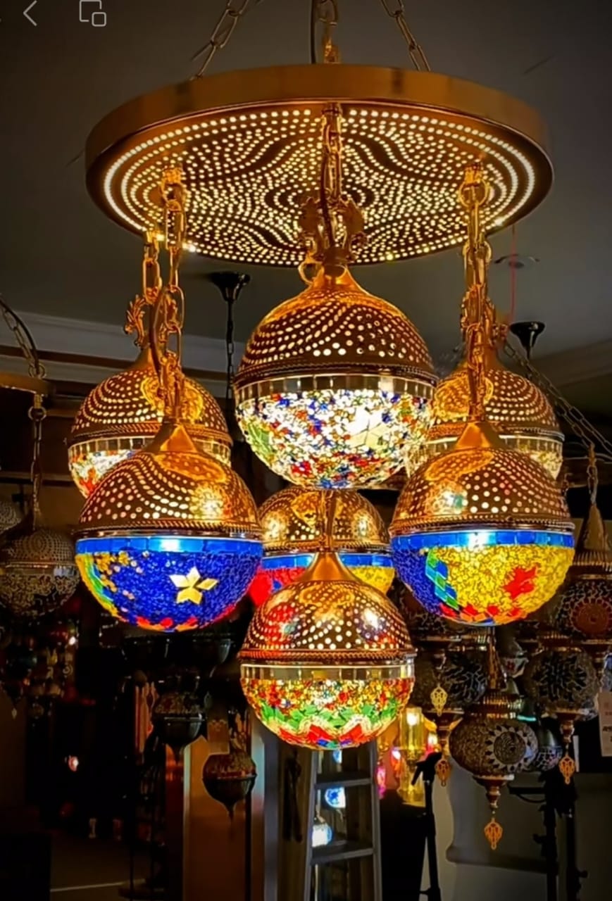 Turkish Lamp Chandelier