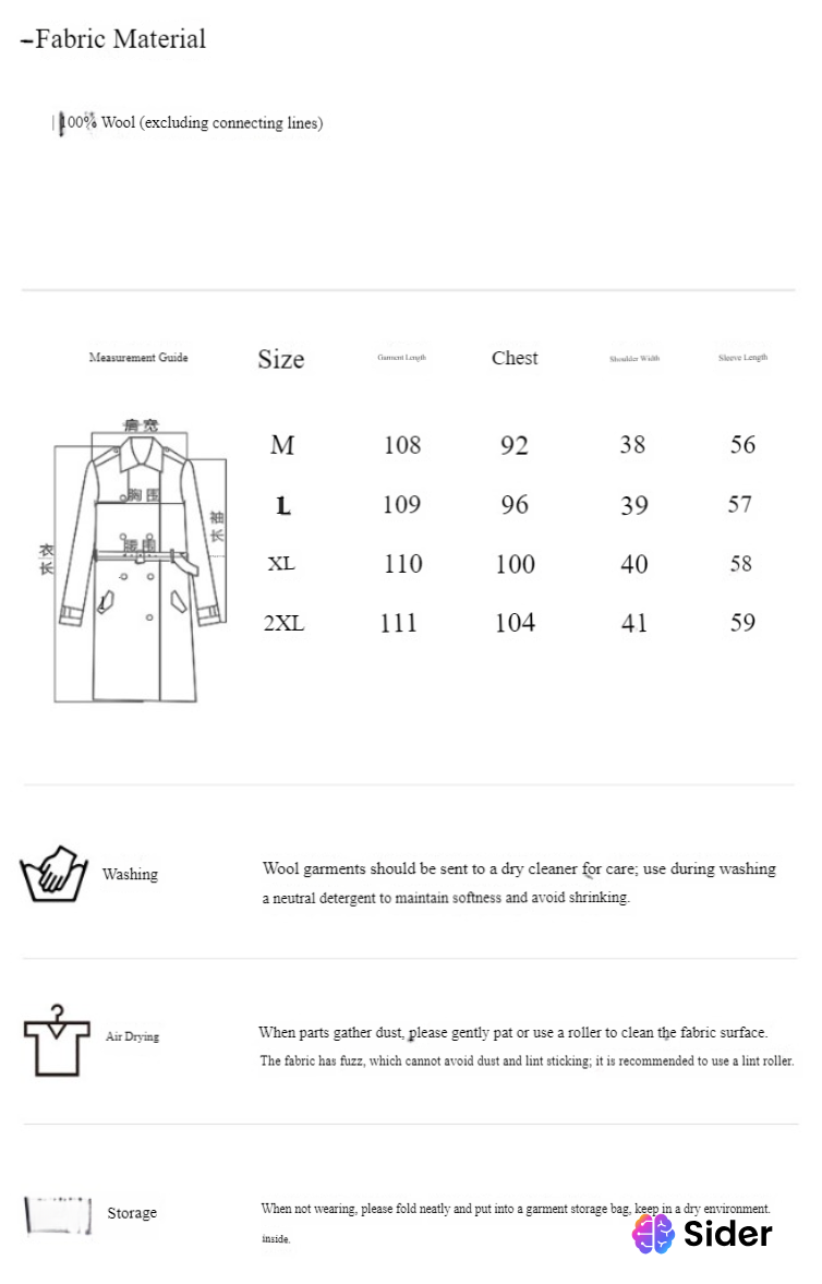 Winter Series 36 :  New French Style High-End Double-Sided Zero Cashmere Cape Coat for Women