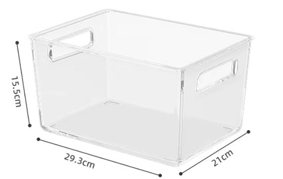 Transparency Storage Box with Cover