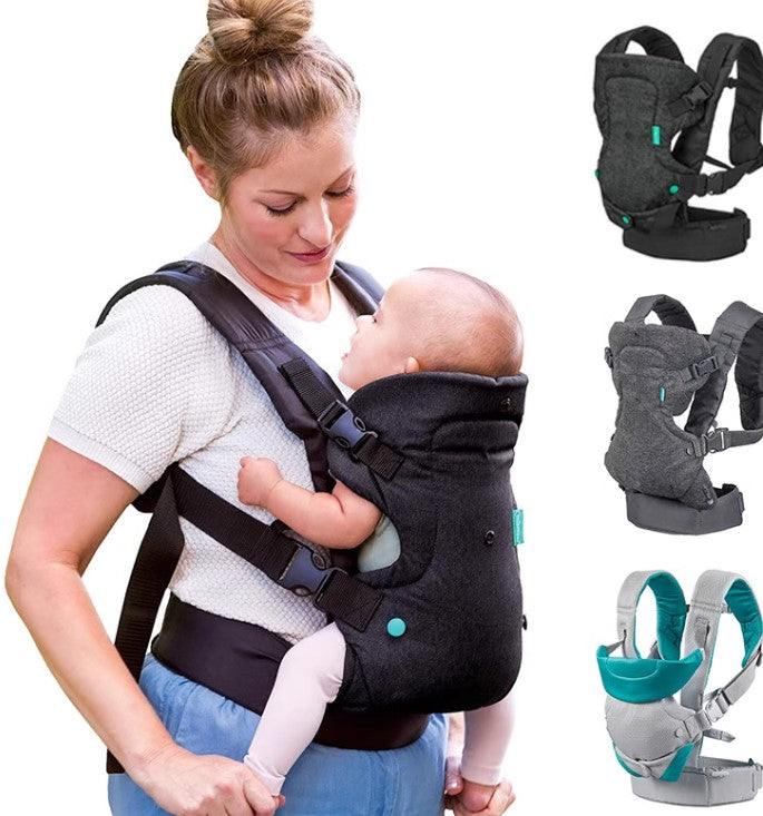 4-in-1 Convertible Baby Carrier & Crossbody Diaper Bag