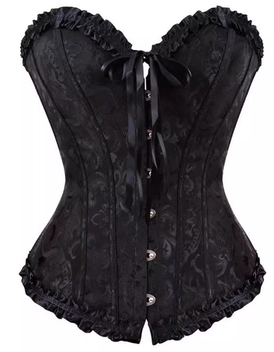 Daisy Corsets Women's Top Drawer Brocade Steel Boned Corset