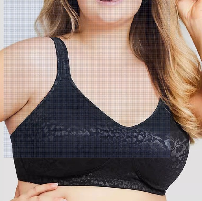 Smoothing Minimizer Women Bra (Black)