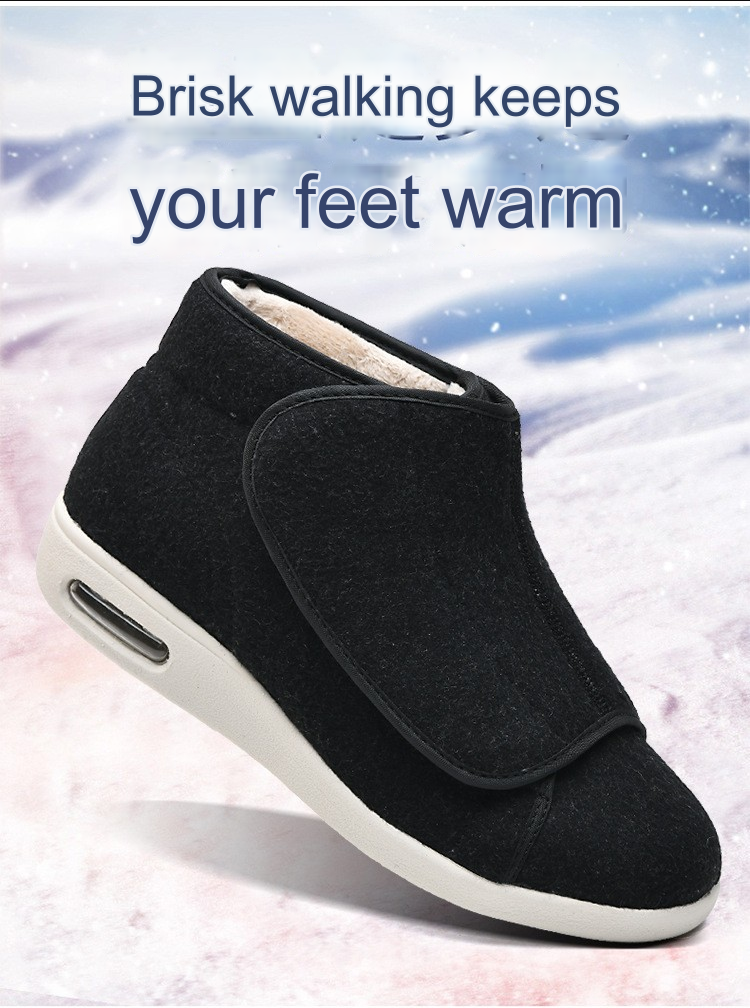 Winter shoe 02: Wool lining insole, practical and very warm in Winter