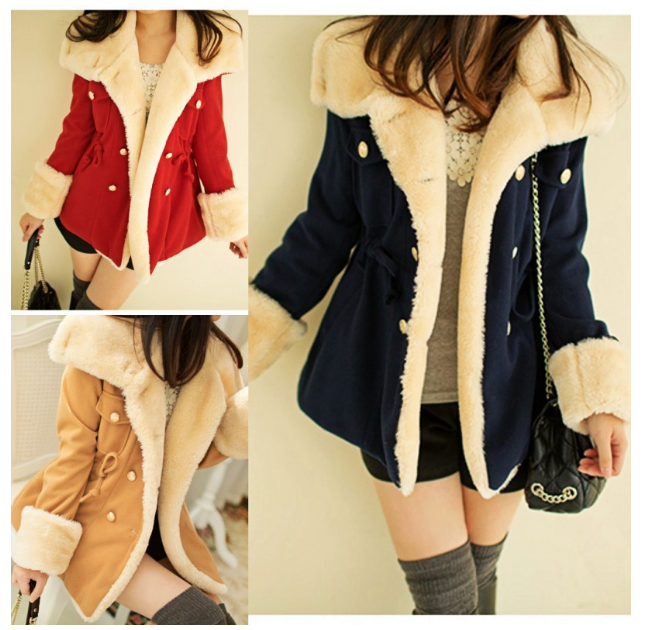 Combo 2B: one Winter wool coat 17 + One Autumn  Tween coat