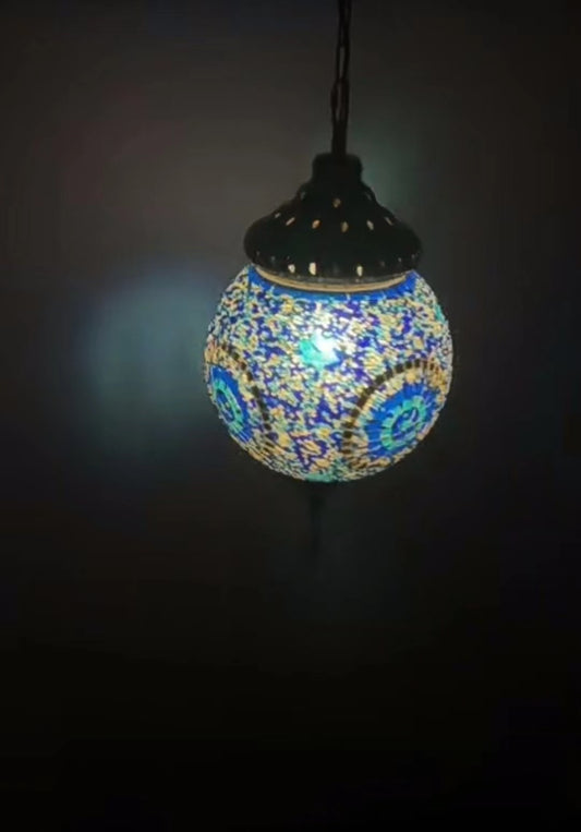 Decorative Turkish Ceiling Lantern Lamp Lighting Pendent Chandelier Turkish Mosaic Hanging Lamp