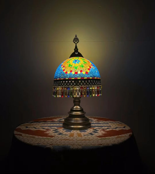 Turkish Table Lamp Mosaic Lamp Medium Size Lamp Deco