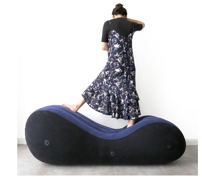 Adult toys: well shaped sofa for sex pleasure