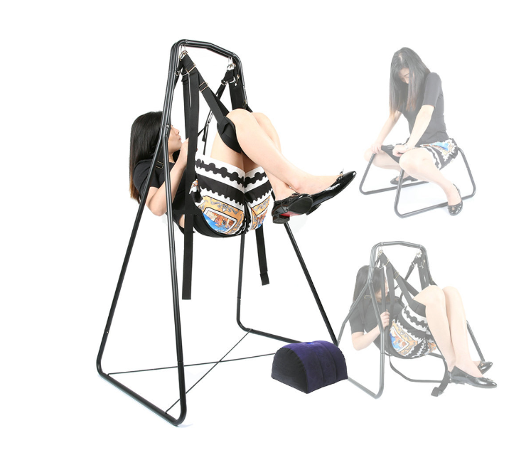 Adult toy: swing hammock for pleasure