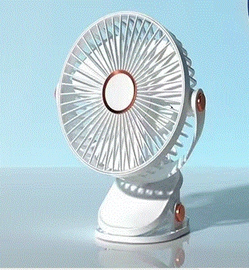 720° Spin Kipas Mini 5 Speed Clip Fan Mini Fan Portable Fan Table Fan